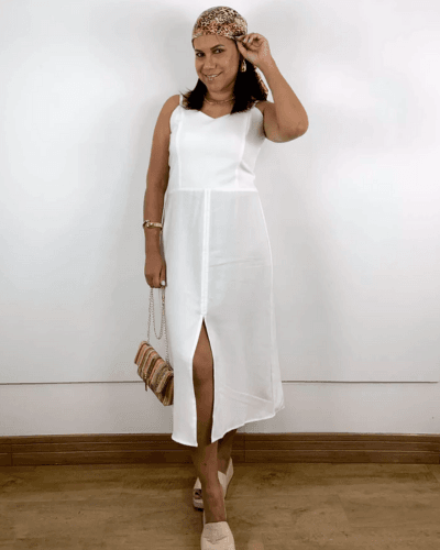 Vestido Maya Branco - ENTRE COMADRES