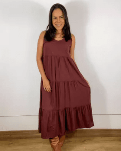 Vestido Angra Marron - ENTRE COMADRES