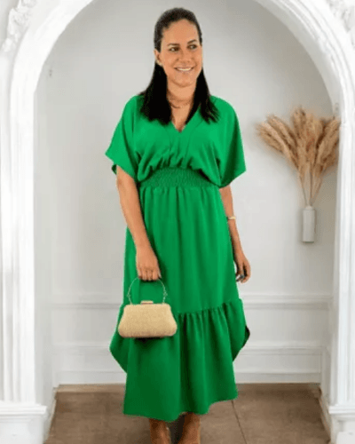 Vestido Eliana Verde - ENTRE COMADRES