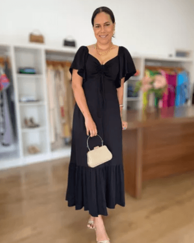 Vestido Fernanda Preto - ENTRE COMADRES