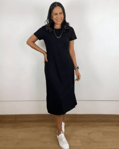 Vestido Helo Preto - ENTRE COMADRES