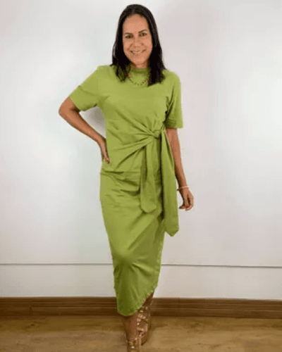 Vestido Kassandra Verde - ENTRE COMADRES