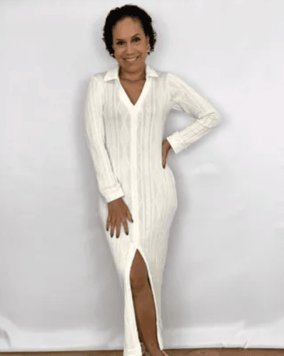 Vestido Radiante Off-White - ENTRE COMADRES