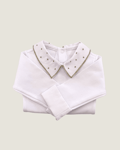 Body Poá Verde Mescla