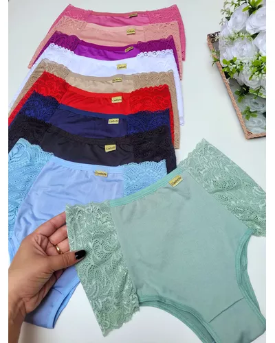 Calcinha Tanga Clarice CÓS ALTO (tamanho M) - DONA DE MIM (@donaademimstore)