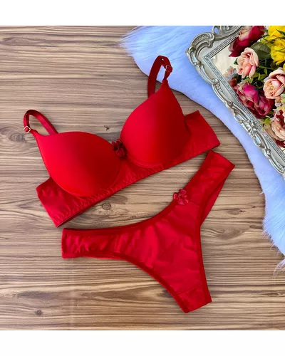 Conjunto Básico - Vermelho - DONA DE MIM (@donaademimstore)
