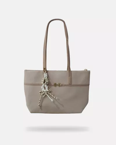 Bolsa Trançada Hanna - Off White - Pé Relax Calçados Confortáveis