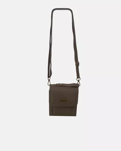 Bolsa Porta-Celular Mari - Tan - Pé Relax Calçados Confortáveis