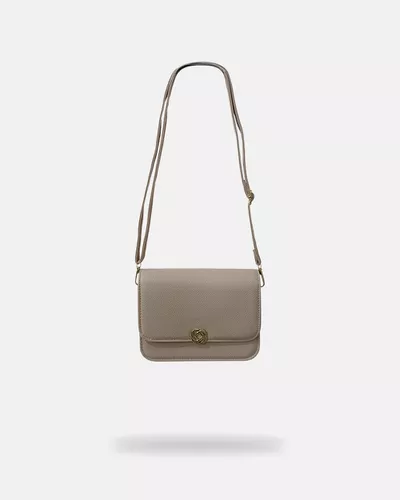 Bolsa Transversal Média Amélia - Off White - Pé Relax Calçados Confortáveis