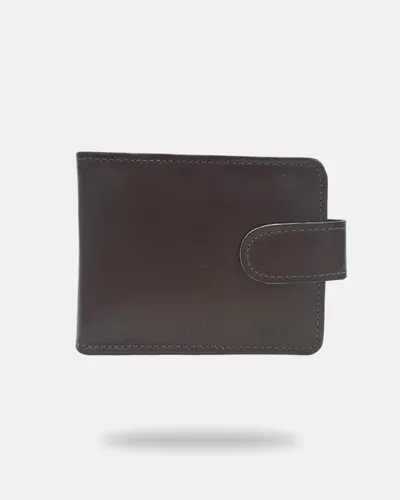 Carteira Masculina De Couro - Marrom - Pé Relax Calçados Confortáveis