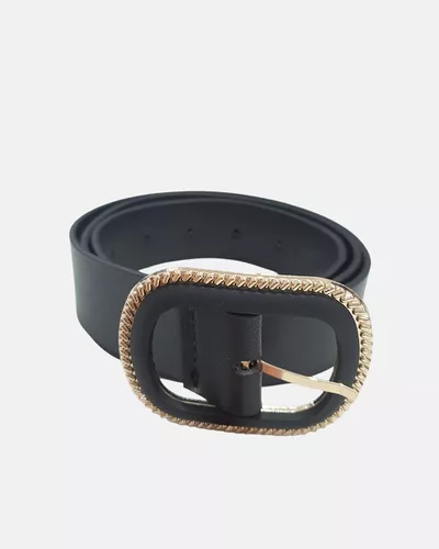 Cinto Feminino Longo Detalhado - Preto - Pé Relax Calçados Confortáveis