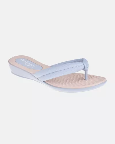 Chinelo Anatômico Jasmim - Mirtilo - Pé Relax Calçados Confortáveis