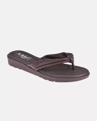 Chinelo para Esporão Dália - Madeira - Pé Relax Calçados Confortáveis