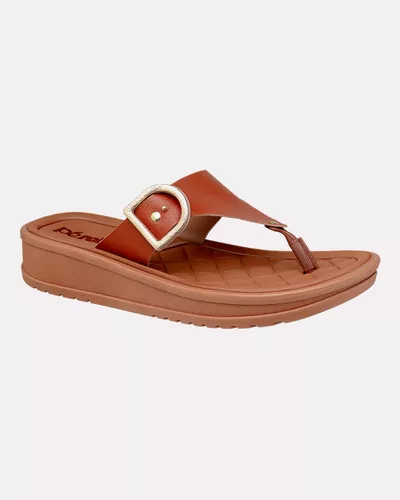 Tamanco para Esporão Muscari - Caramelo - Pé Relax Calçados Confortáveis