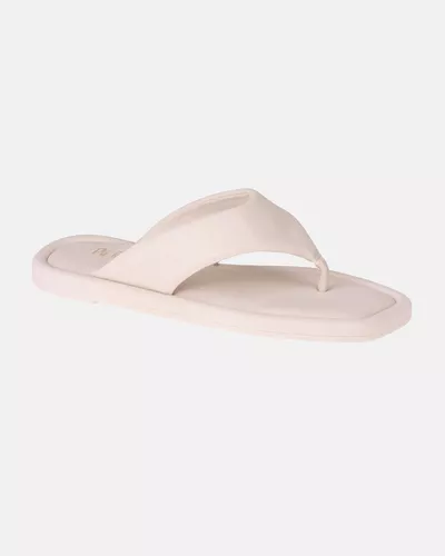 Chinelo Estrelícia - Off White - Pé Relax Calçados Confortáveis