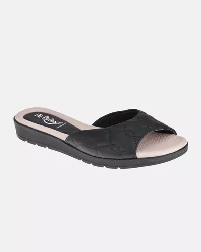 Tamanco Ortopédico Dália - Preto - Pé Relax Calçados Confortáveis