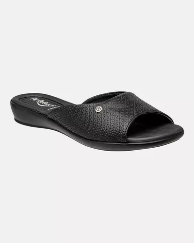 Tamanco Anatômico Jasmim - Preto - Pé Relax Calçados Confortáveis