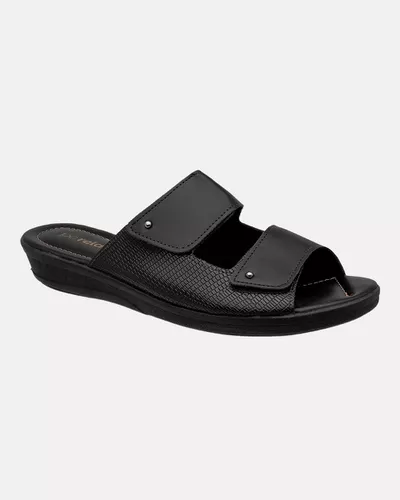 Tamanco Gerânio - Preto - Pé Relax Calçados Confortáveis