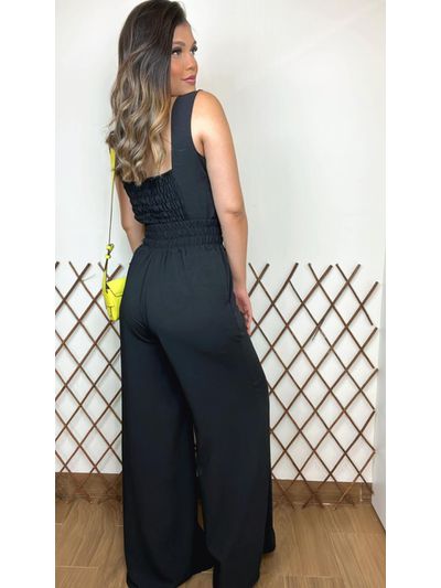 Conjunto sales pantalona preto