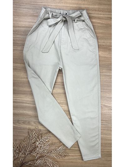Calça Sarja Clochard Bege