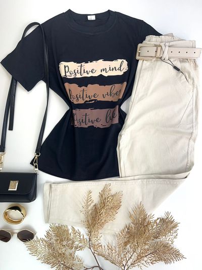 T-shirt Algodão Positive 