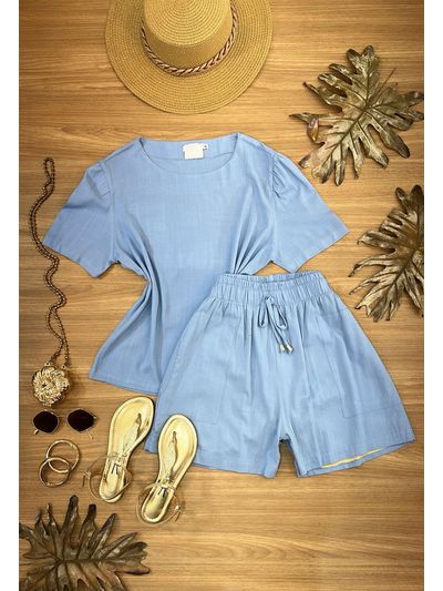 Conjunto Princess Azul Céu 