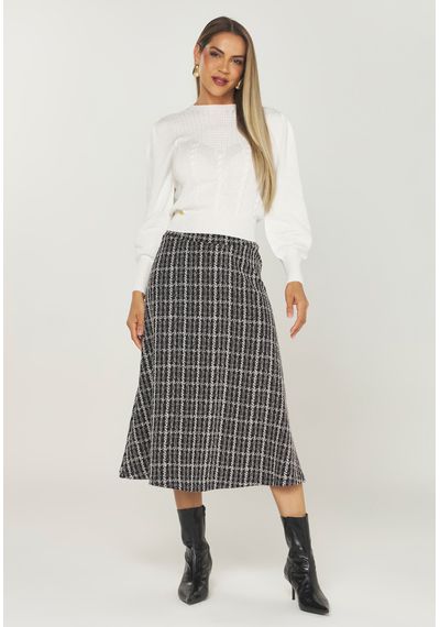 BLUSA BUFANTE SERIDÓ - 9624.OFF WHITE - RUDÉLY LOJA