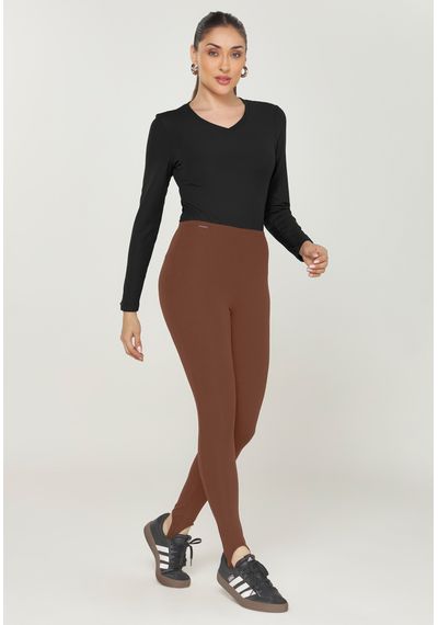 CALÇA CAN. TÉRMICA FUSEAU - 5419.MARROM CLARO - RUDÉLY LOJA