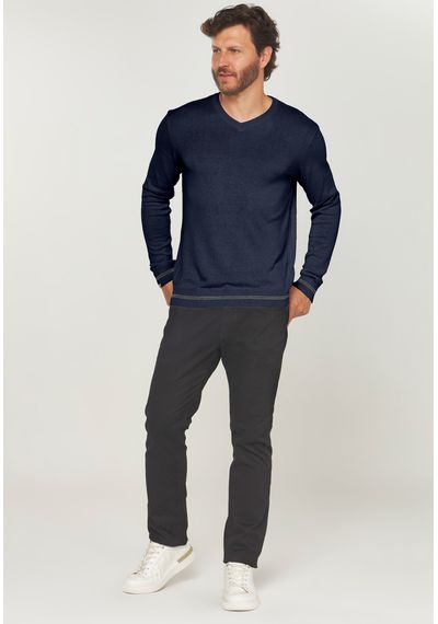 SUÉTER SERIDÓ DETALHE RELEVO - 9876.MARINHO - RUDÉLY LOJA