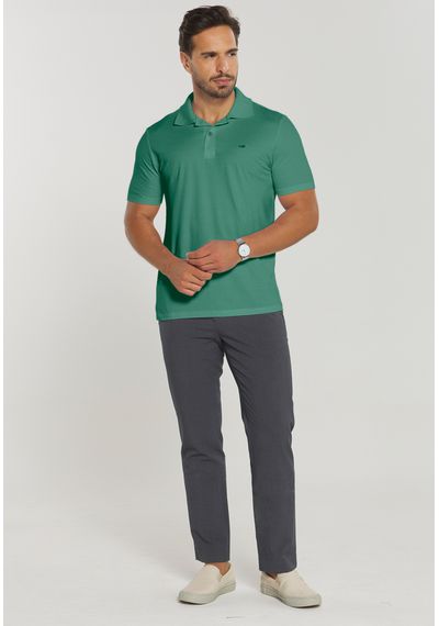 POLO BÁSICA PIQUET - 3613.VERDE CLARO - RUDÉLY LOJA