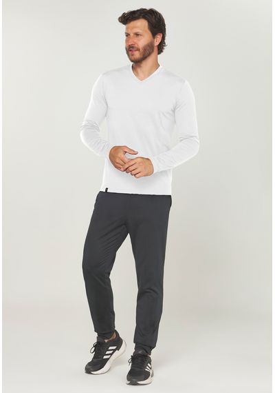 CAMISETA TÉRMICA MASC. - 3433.BRANCO - RUDÉLY LOJA