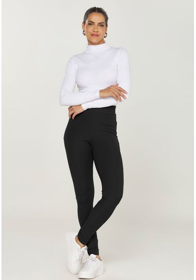 CALÇA CANELADA TÉRMICA - 5451.PRETO - RUDÉLY LOJA