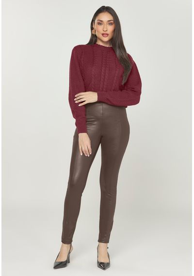 PULL TRANÇAS SERIDÓ - 9833.BORDO - RUDÉLY LOJA