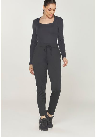 BLUSA DECOTE QUADRADO - 8841.PRETO - RUDÉLY LOJA