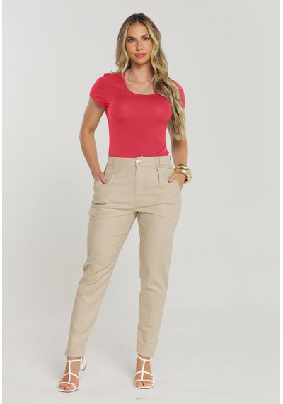 T-SHIRT VISCO - 3780.MELANCIA - RUDÉLY LOJA