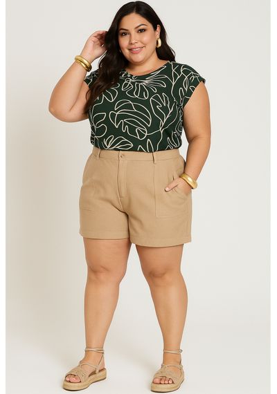 T-SHIRT ESTAMPADA PLUS - 8833.008 - RUDÉLY LOJA