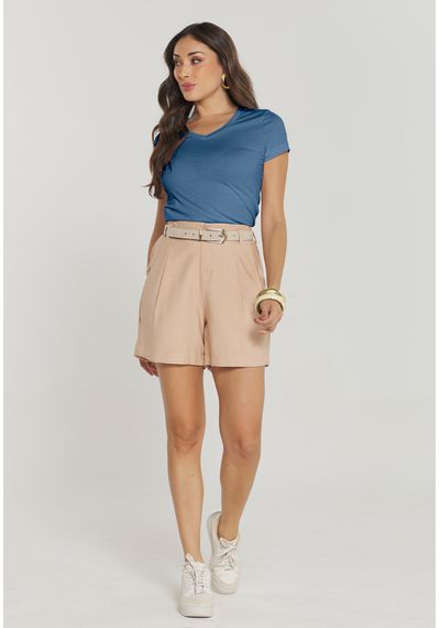 T-SHIRT CONFORTO - 4744.AZUL JEANS - RUDÉLY LOJA
