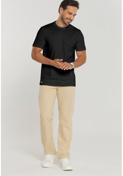 CAMISETA ALGODÃO PRIME - 3722.PRETO - RUDÉLY LOJA