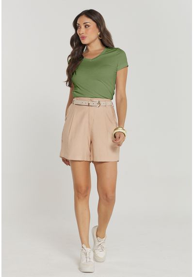 T-SHIRT CONFORTO - 4744.VERDE - RUDÉLY LOJA