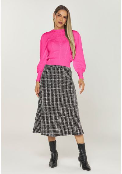 BLUSA BUFANTE SERIDÓ - 9624.PINK - RUDÉLY LOJA