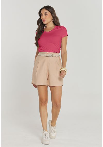 T-SHIRT CONFORTO - 4744.ROSÉ - RUDÉLY LOJA