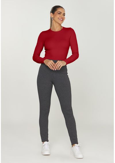BLUSA CAN. TÉRMICA BÁSICA - 8741.VERMELHO - RUDÉLY LOJA