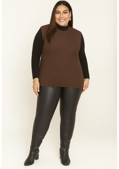 CALÇA CIRRÊ PLUS SIZE - 5442.PRETO - RUDÉLY LOJA