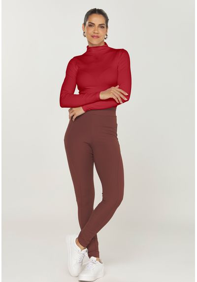BLUSA CAN. TÉRMICA C/ GOLA - 8733.VERMELHO - RUDÉLY LOJA