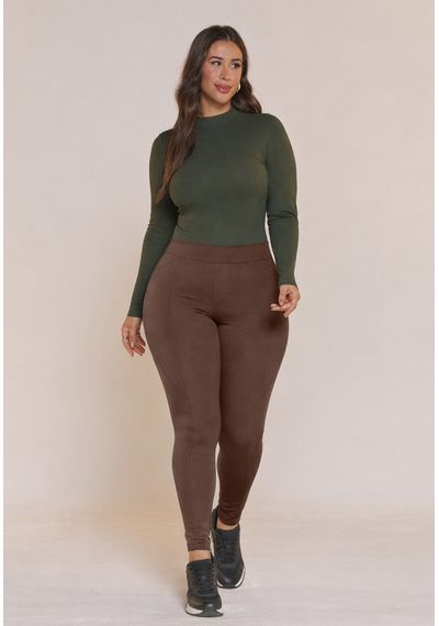 CALÇA MONTARIA PLUS - 5166.MARROM CLARO - RUDÉLY LOJA