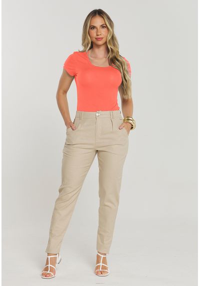 T-SHIRT VISCO - 3780.CORAL - RUDÉLY LOJA