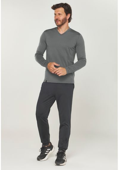 CAMISETA TÉRMICA MASC. - 3433.CHUMBO - RUDÉLY LOJA