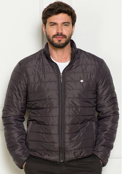 JAQUETA MATELADA MASCULINA - 6153.PRETO - RUDÉLY LOJA