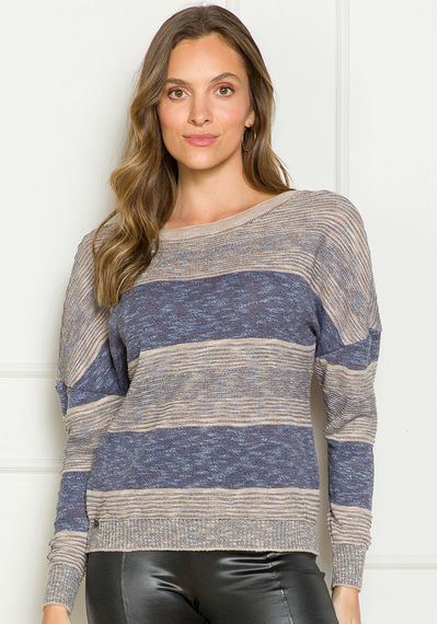 BLUSA FLAMÊ LISTRAS - 9625.003 - RUDÉLY LOJA