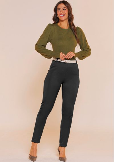 CALÇA ALFAIATARIA - 5398.PRETO - RUDÉLY LOJA
